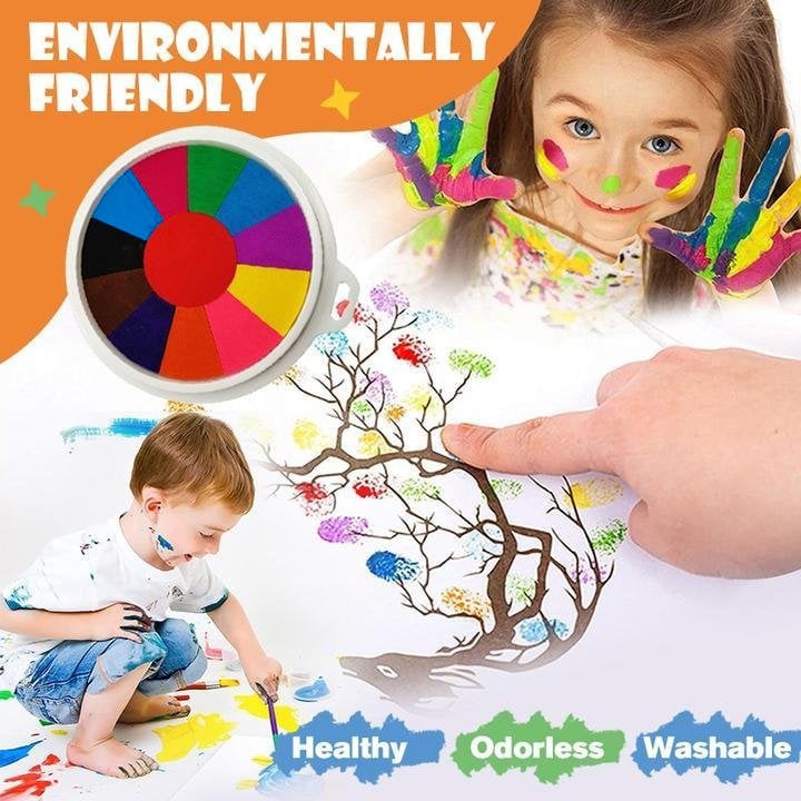 BrilliDazzle™ Finger Painting Set – Entfachen Sie sofort die Kreativität und das Selbstvertrauen Ihres Kindes