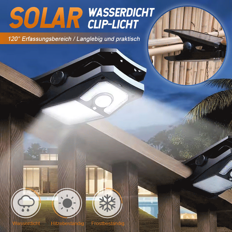 LumiSol - Wasserdichte Solarlampe für jede Umgebung