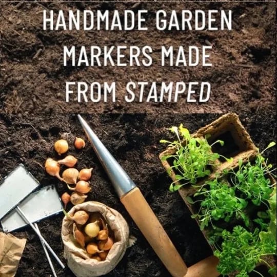 1+1 GRATIS | Langlebiger Gartenmarker-Freundschaftsgeschenk für Pflanzenliebhaber