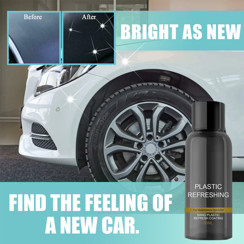 Reparaturmittel für Autokunststoffe | Nano-Beschichtung | UV-Schutz & Farbauffrischung | 1+1 Gratis