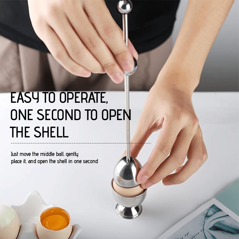 BrillEase™ Eieröffner – Perfektes Aufschlagen von Eiern ohne Sauerei oder Stress