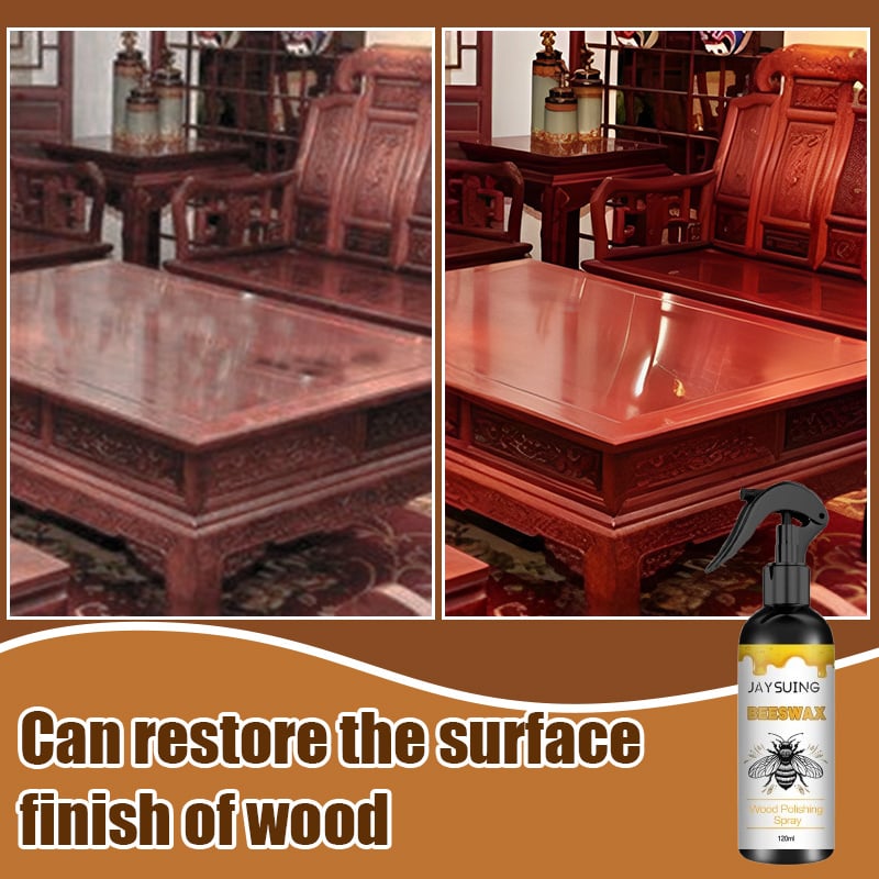 1+1 GRATIS | PureWoodLustre™ — Stellen Sie den natürlichen Glanz Ihres Holzes sofort wieder her, sicher für Familie und Haustiere