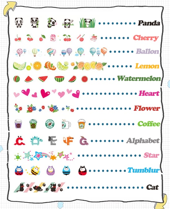 1+1 GRATIS | DIY Deko-Stift mit süßen Tiermotiven – Zum Verzieren, Basteln und Verschenken