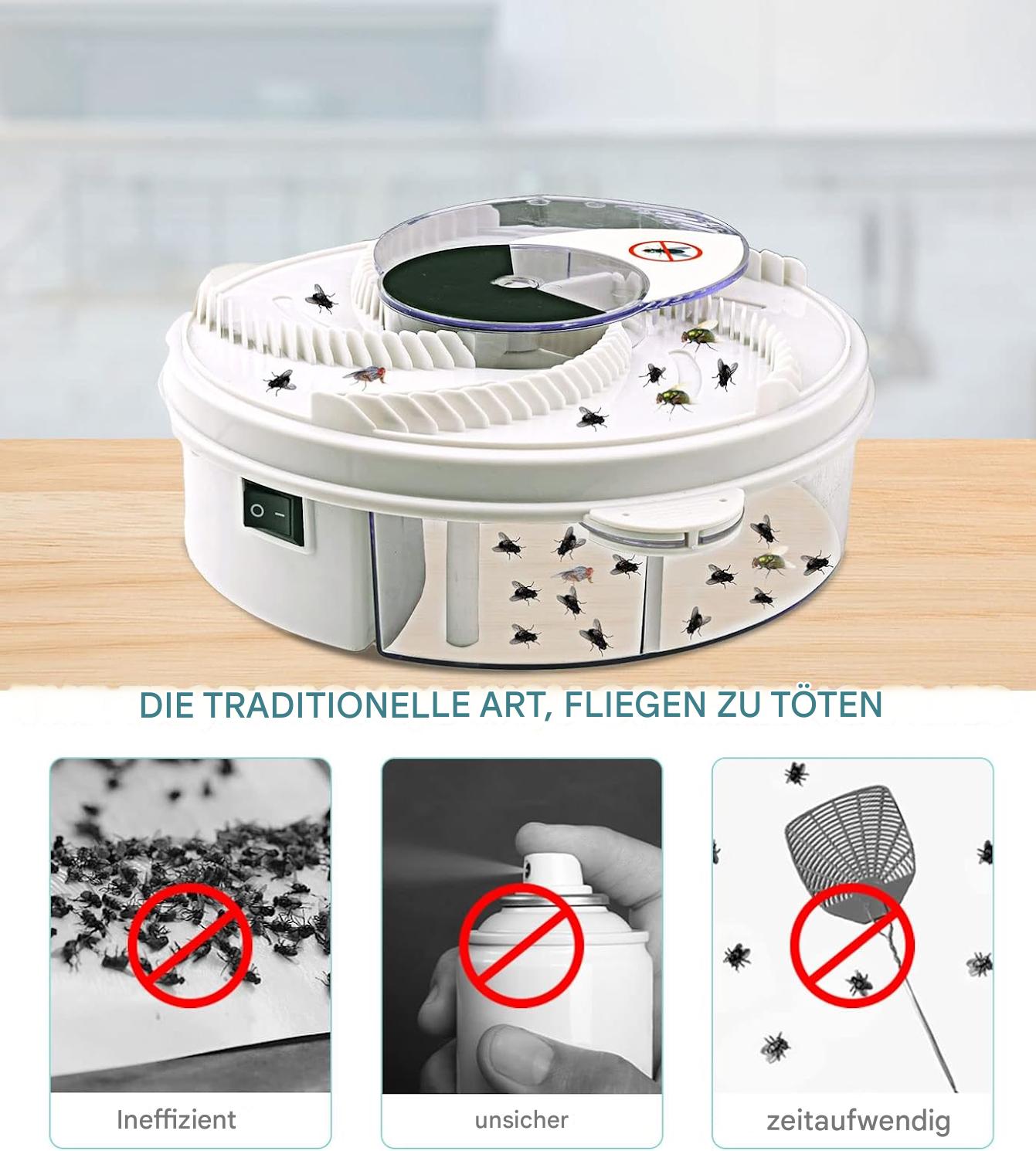 ZapAway™ – Sorgt für eine ruhige Umgebung durch leises Eliminieren von Fliegen