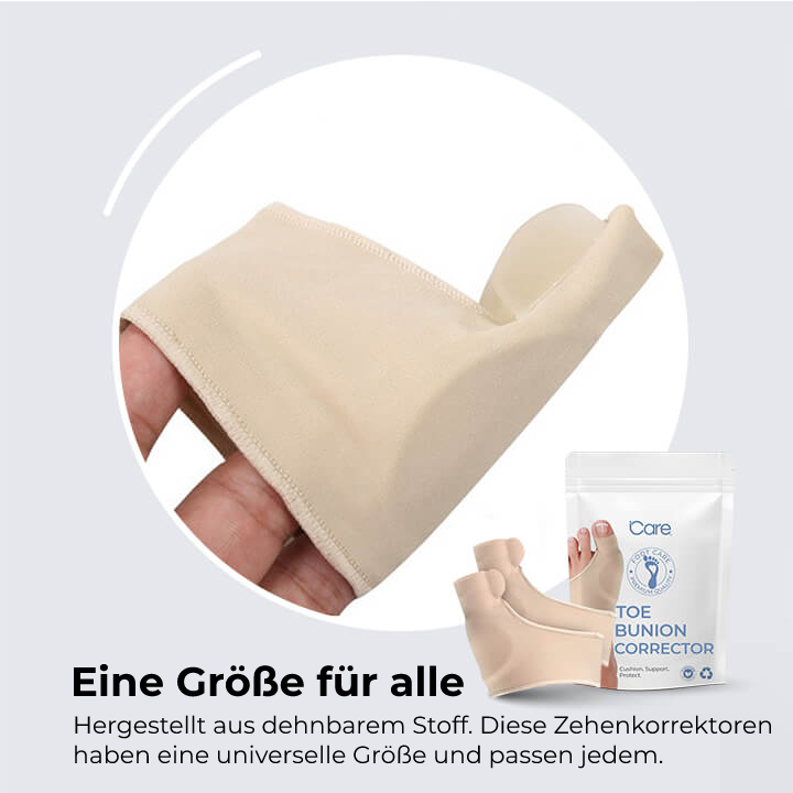AlignToes™ - Bequeme Zehenunterstützung für gesunde und schöne Füße!