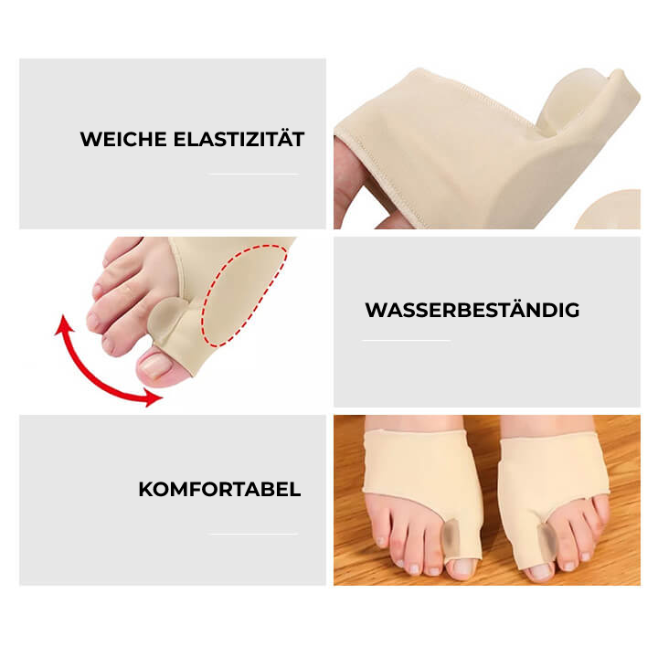 AlignToes™ - Bequeme Zehenunterstützung für gesunde und schöne Füße!