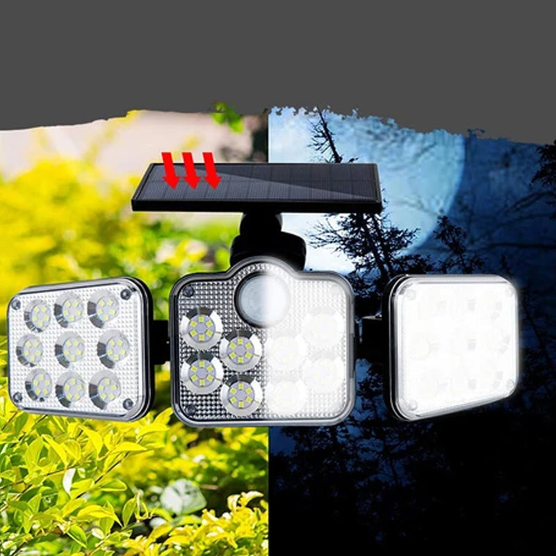 SolarSafe - Bewegungsaktivierte LED-Sicherheitsleuchte