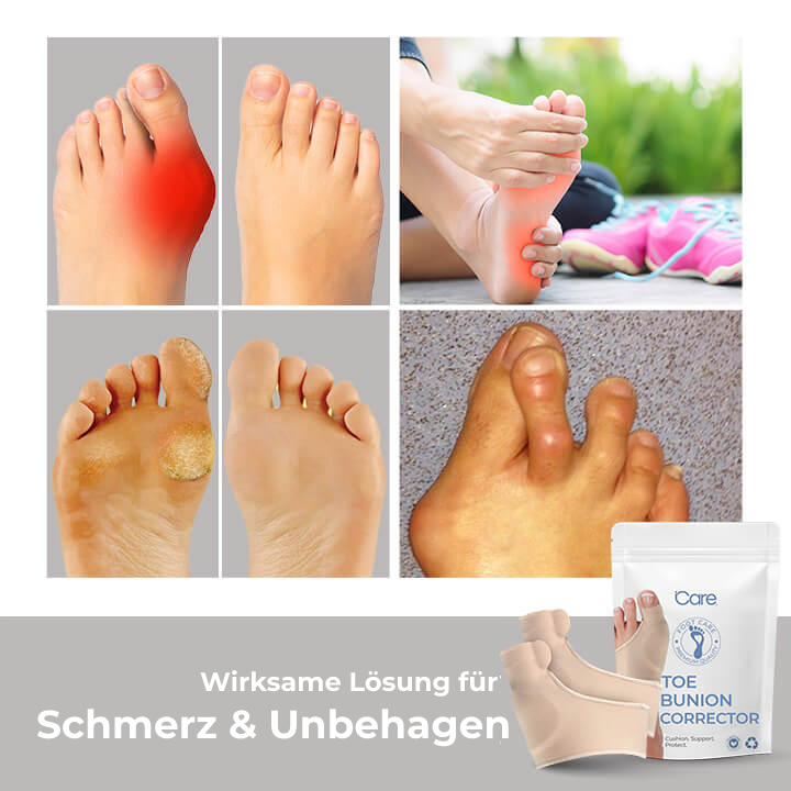 AlignToes™ - Bequeme Zehenunterstützung für gesunde und schöne Füße!
