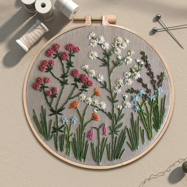 1+1 Gratis | Florify™ Ein Set für Anfänger zum Blumensticken!