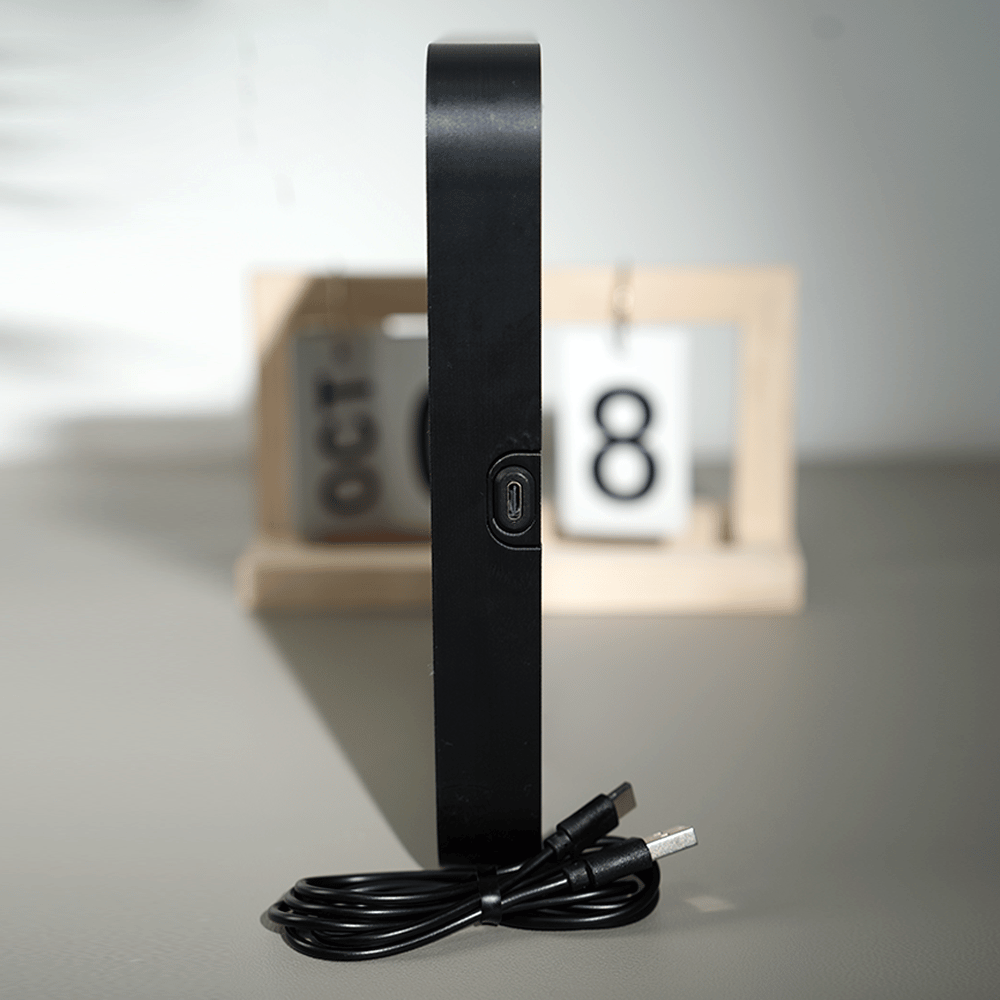 LunaGlow™ - 3D-gedruckte Mondlampe mit Smart-Touch und stufenloser Dimmfunktion Nachtlicht