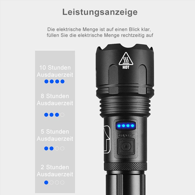 NightVision Pro™ | 🔦 Militärische wasserdichte LED-Taschenlampe