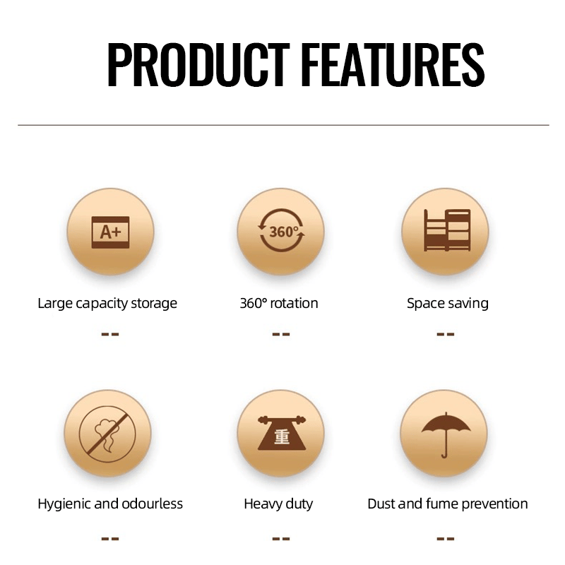 SpinRack™ - Maximieren Sie Ihren Platz mit der 360°-Ecklösung