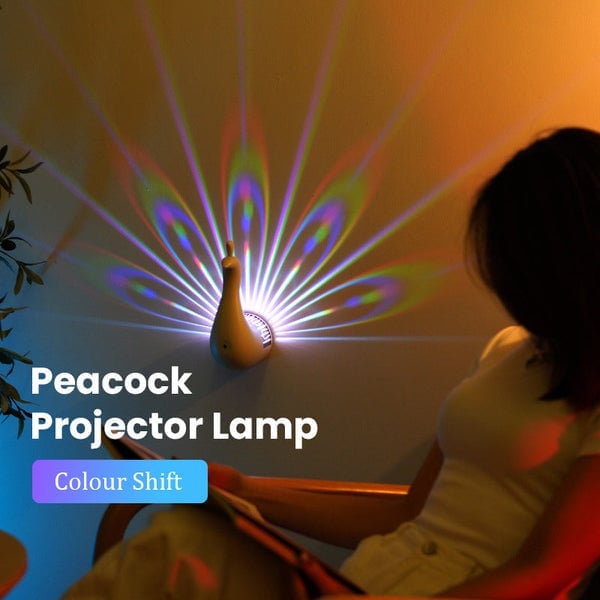 GlowPea™ - Pfau LED-Projektionslicht