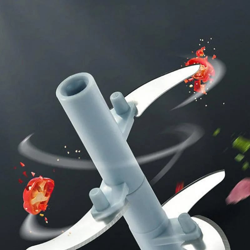 Zug-Seil Gemüsezerkleinerer – Perfekt für Küche & Camping