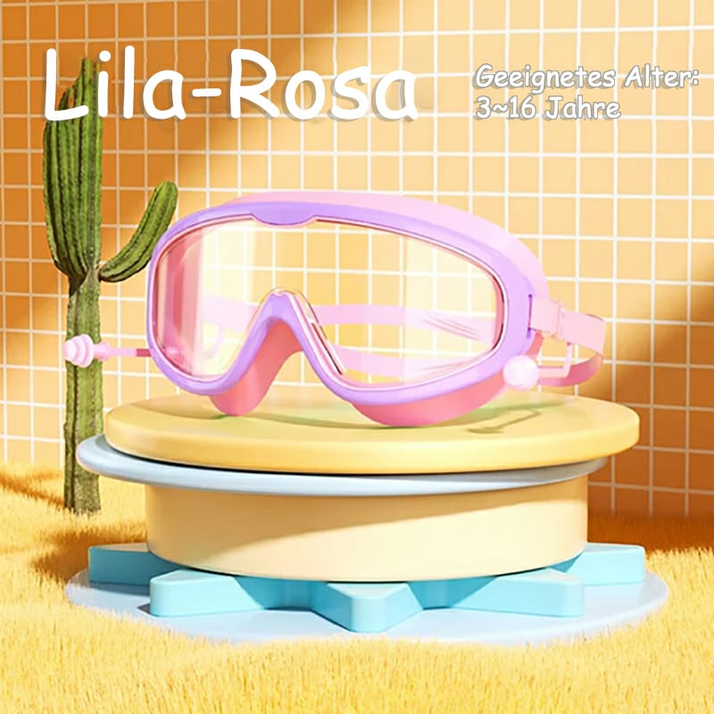 Kinder Schwimmbrille | HD-Panorama Sicht | UV-Schutz & Beschlagfrei