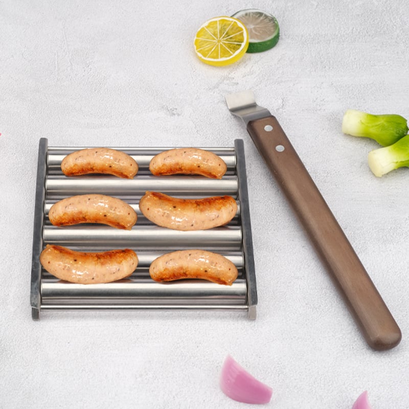 SizzleRoll™ – Perfekt gegrillte saftige Hot Dogs jedes Mal ohne Stress