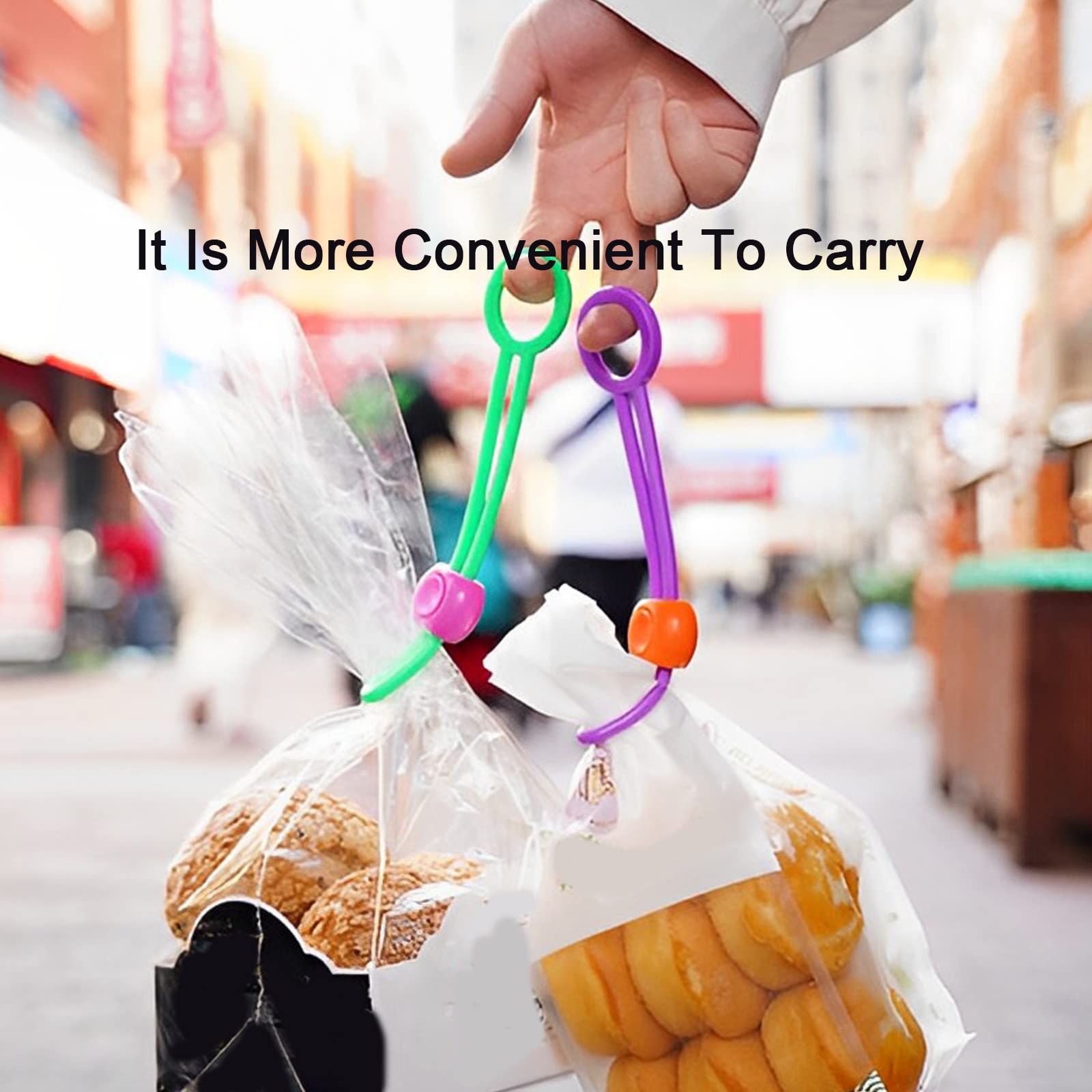 Mehrzweck-Verschlussclip – elastisches TPE | 5+5 GRATIS