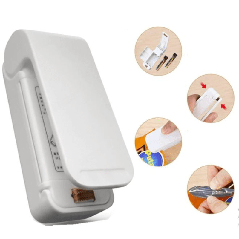 1 + 1 GRATIS! 🔒 Mini Lebensmittelschweißgerät™ – Frische versiegeln in Sekundenschnelle!