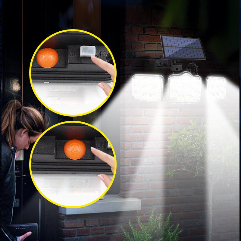 SolarSafe - Bewegungsaktivierte LED-Sicherheitsleuchte
