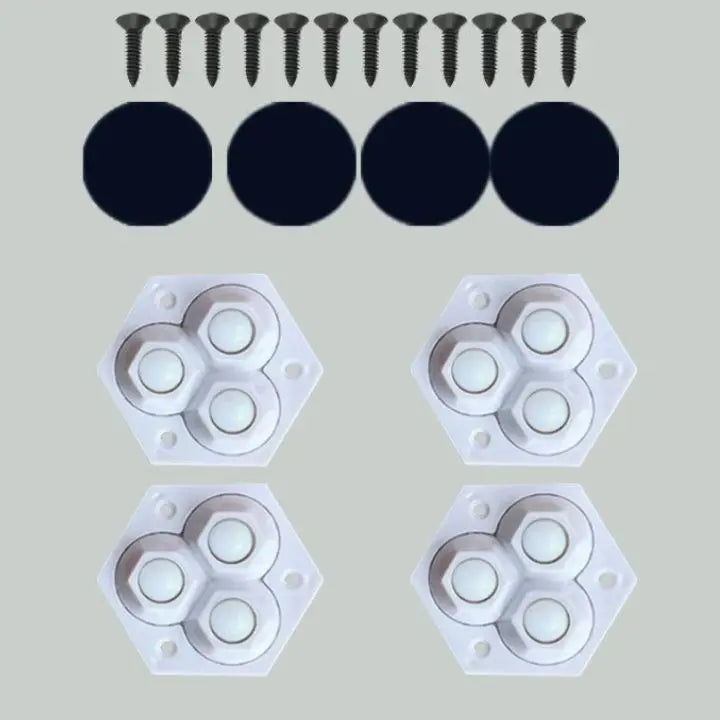 1+1 GRATIS | GlidePro™ 360 Rollen – Mühelose, geräuschlose Bewegungen, die Ihre Böden schützen und Ihren Raum freimachen