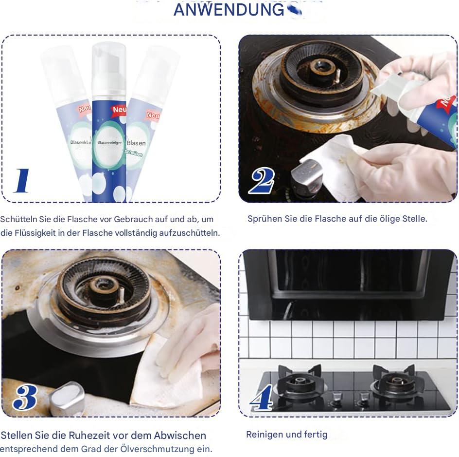 1+1 GRATIS | Foam Cleaner™ Verabschieden Sie sich von hartnäckigem Küchenfett ohne Schrubben