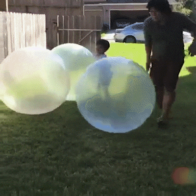 1+1 GRATIS HEUTE | Hüpfende Seifenblasen | Der Sommertrend des Jahres 2025 für Outdoor-Spielzeug!