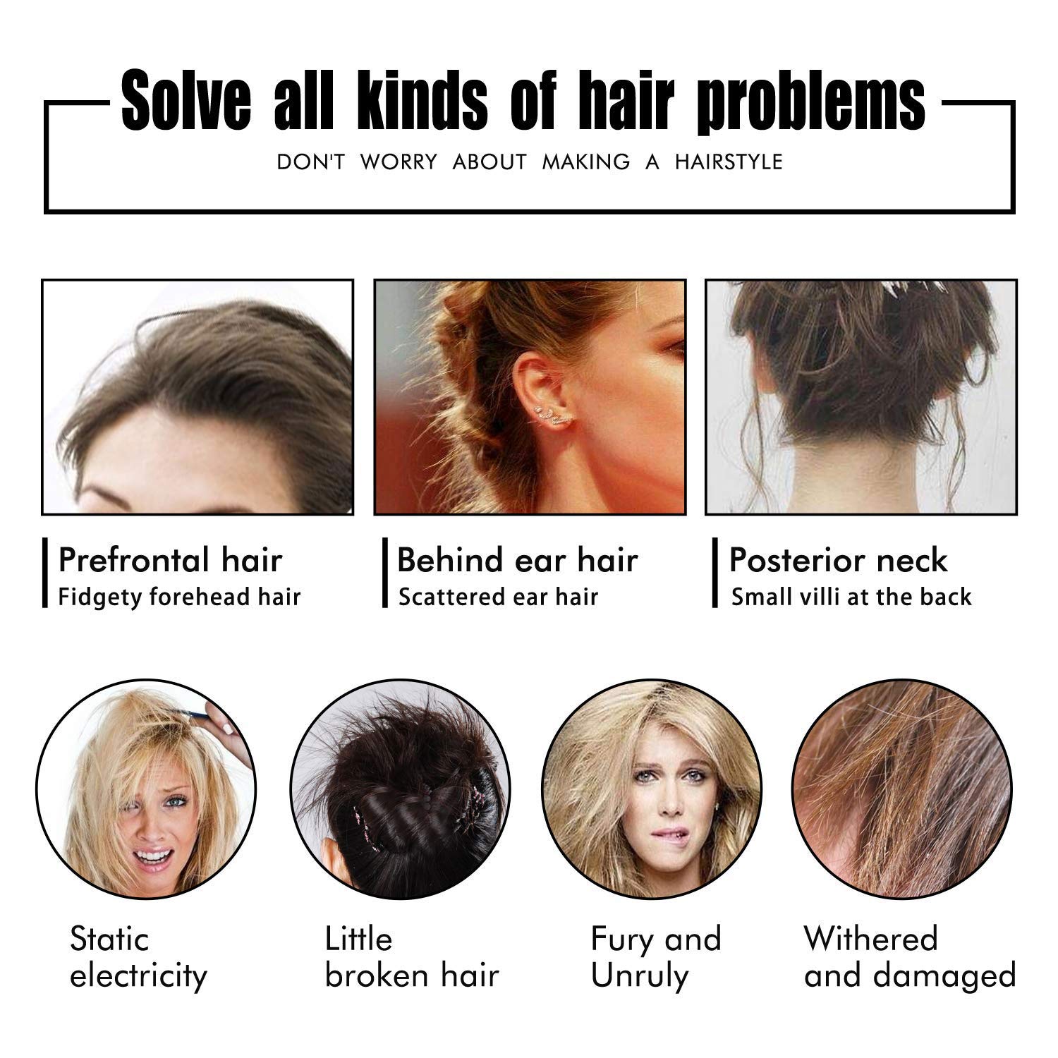 1+1 GRATIS | Hair Wax Stick™ — Müheloser Ganztägiger Stil mit Natürlich, Frizz-freier Zuversicht