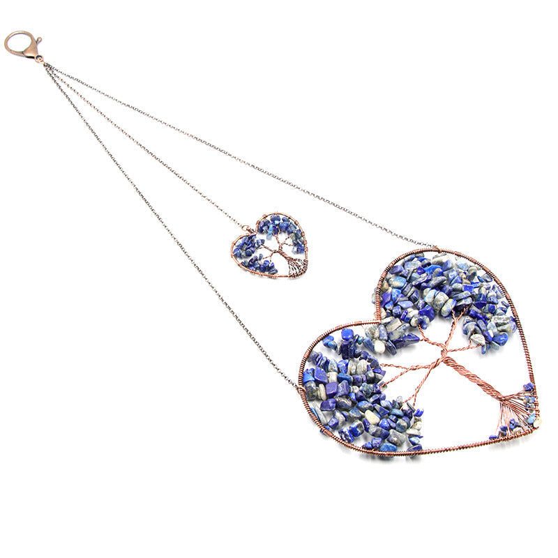 HeartGlow - Der kristallene Lebensbaum-Anhänger