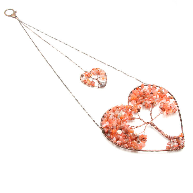 HeartGlow - Der kristallene Lebensbaum-Anhänger