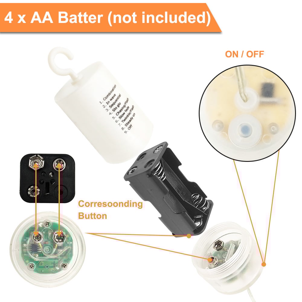 2+1 GRATIS | Hängende Sternenlichter – Magische Atmosphäre für Ihr Zuhause