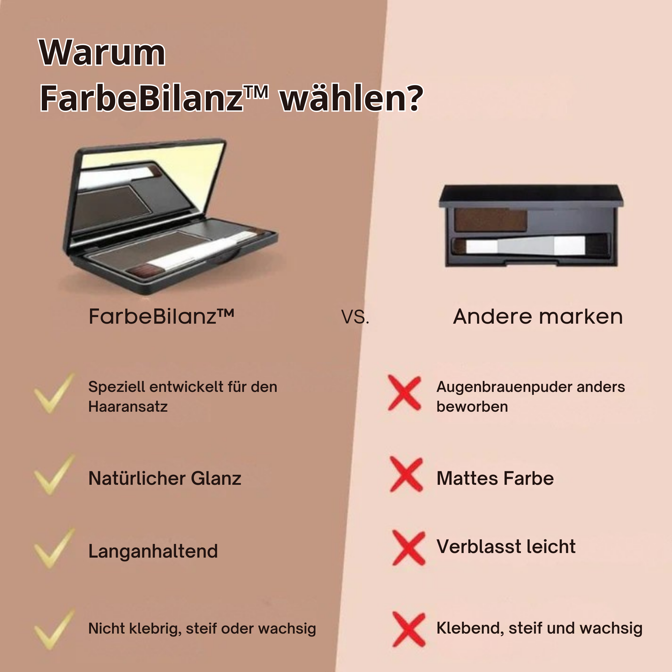 FarbeBilanz™ Natürlich aussehende Töne