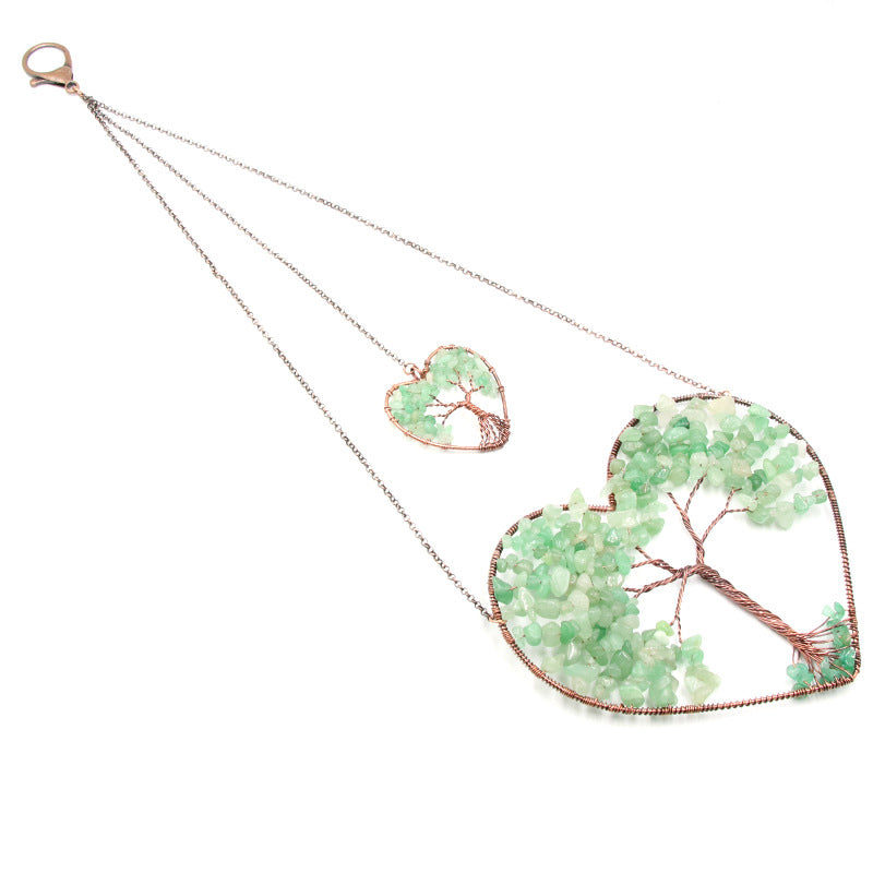 HeartGlow - Der kristallene Lebensbaum-Anhänger