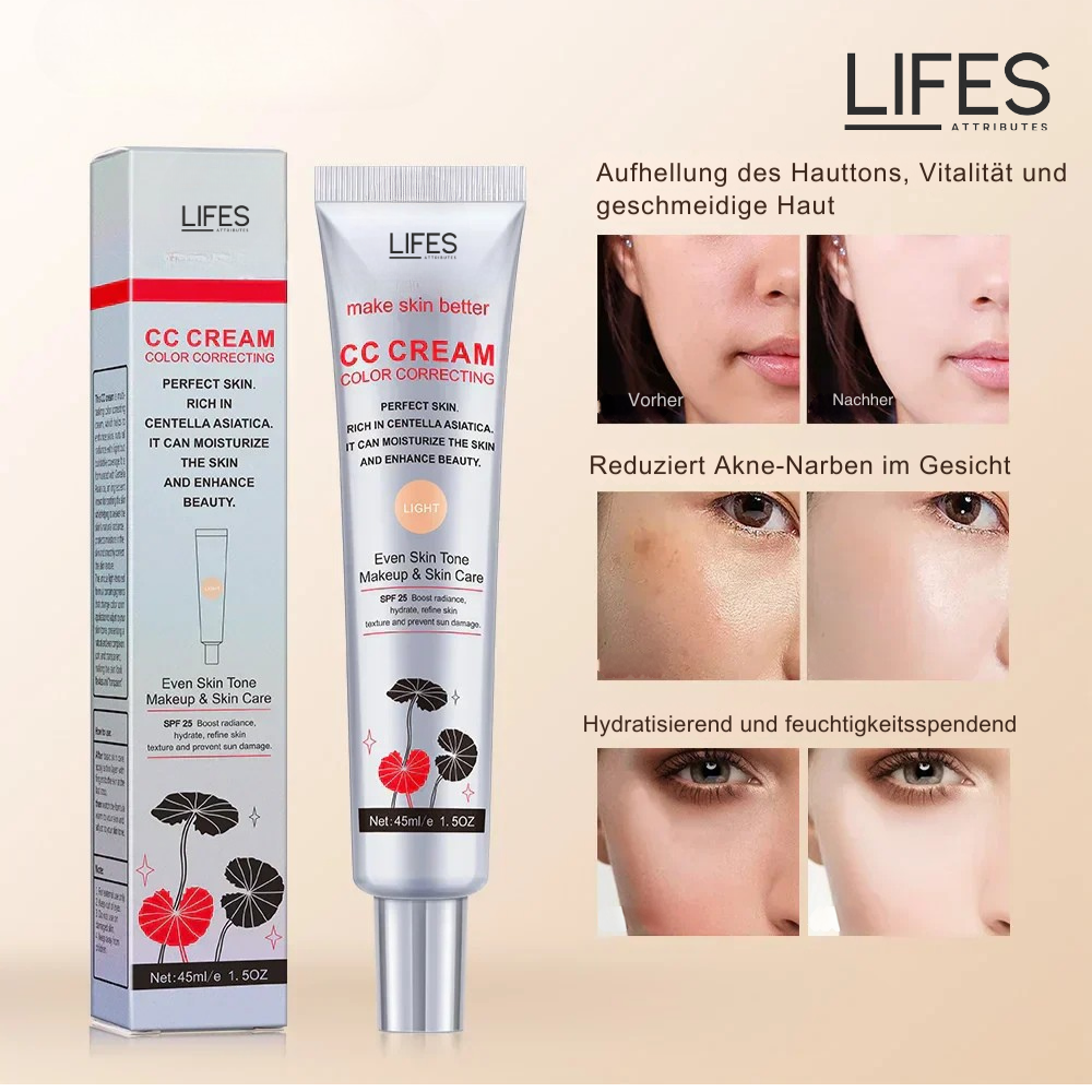 Perfekte Haut | CC Cream zur Farbkorrektur und Pflege