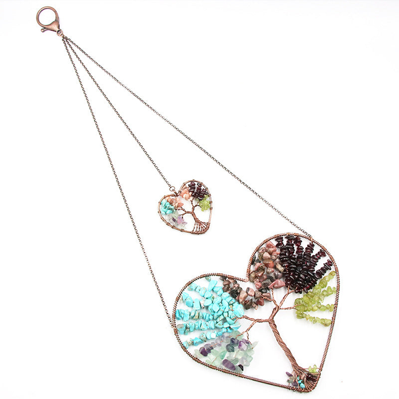 HeartGlow - Der kristallene Lebensbaum-Anhänger