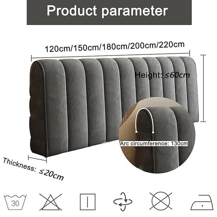 VelvaraLux™ — Umhülle Dein Kopfteil mit unvergleichlichem Samtkomfort und Schutz