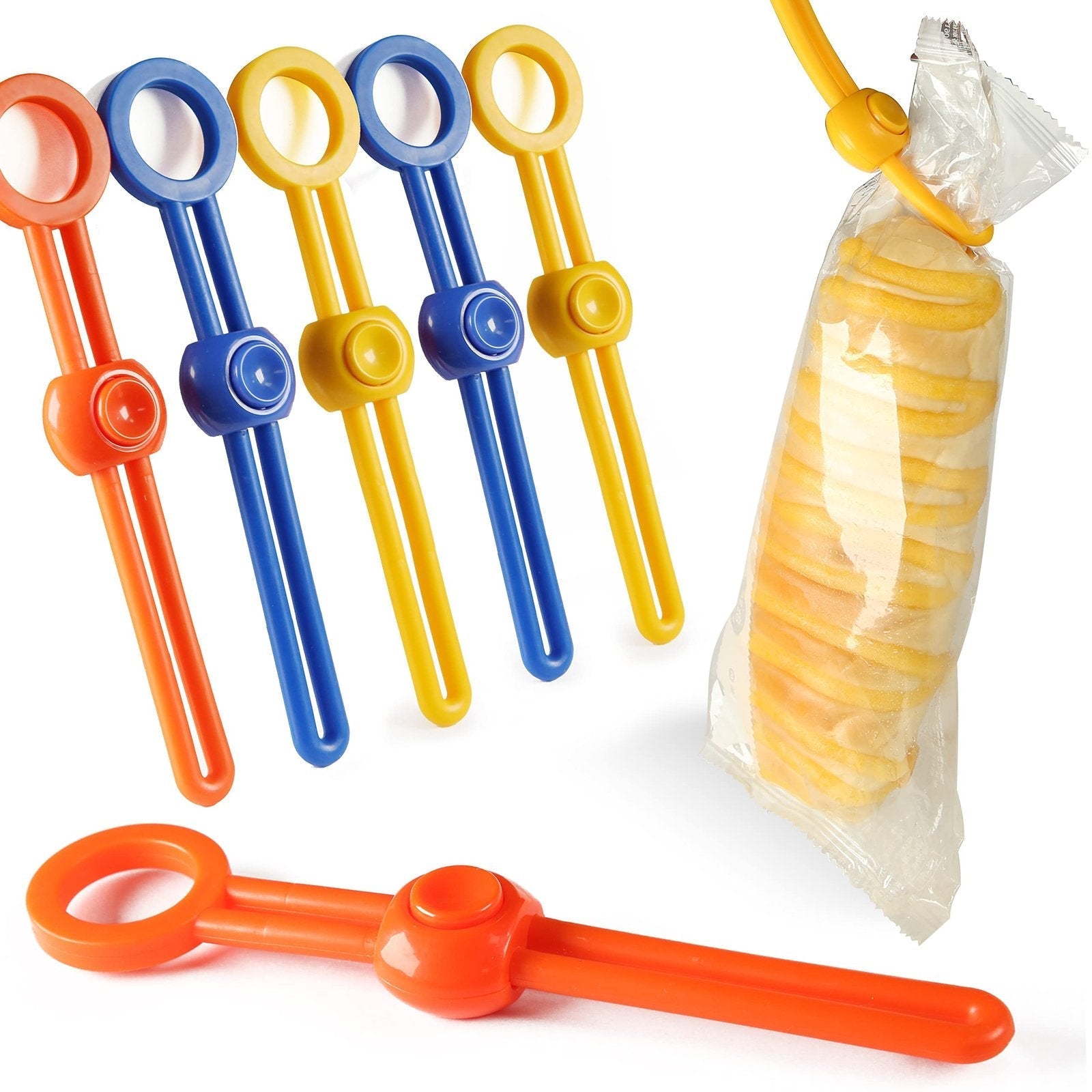 Mehrzweck-Verschlussclip – elastisches TPE | 5+5 GRATIS