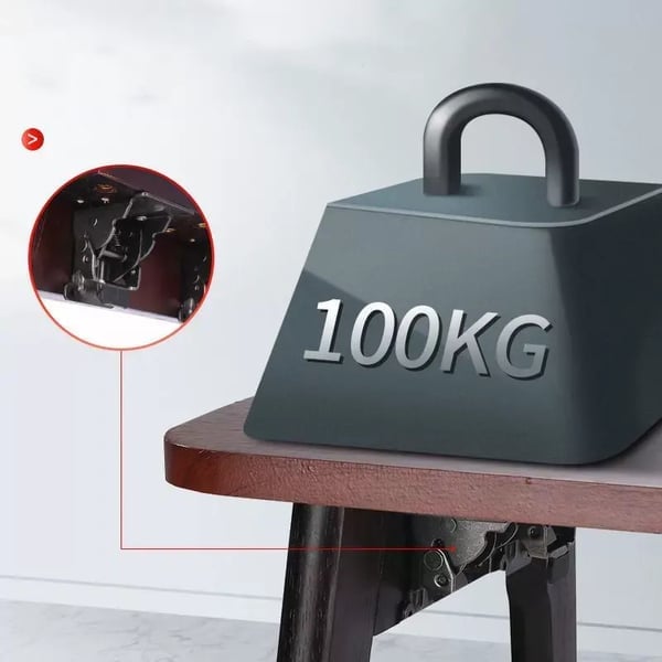 SpaceShift™ Scharnier — Sofort mehr Platz und bombenfeste Stabilität bei jedem Falten