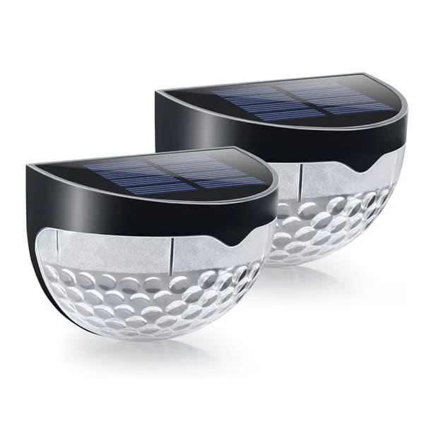 1+1 GRATIS | HaloCryst - LED Halbkreis Stufenleuchte Wandleuchte Zaunleuchte