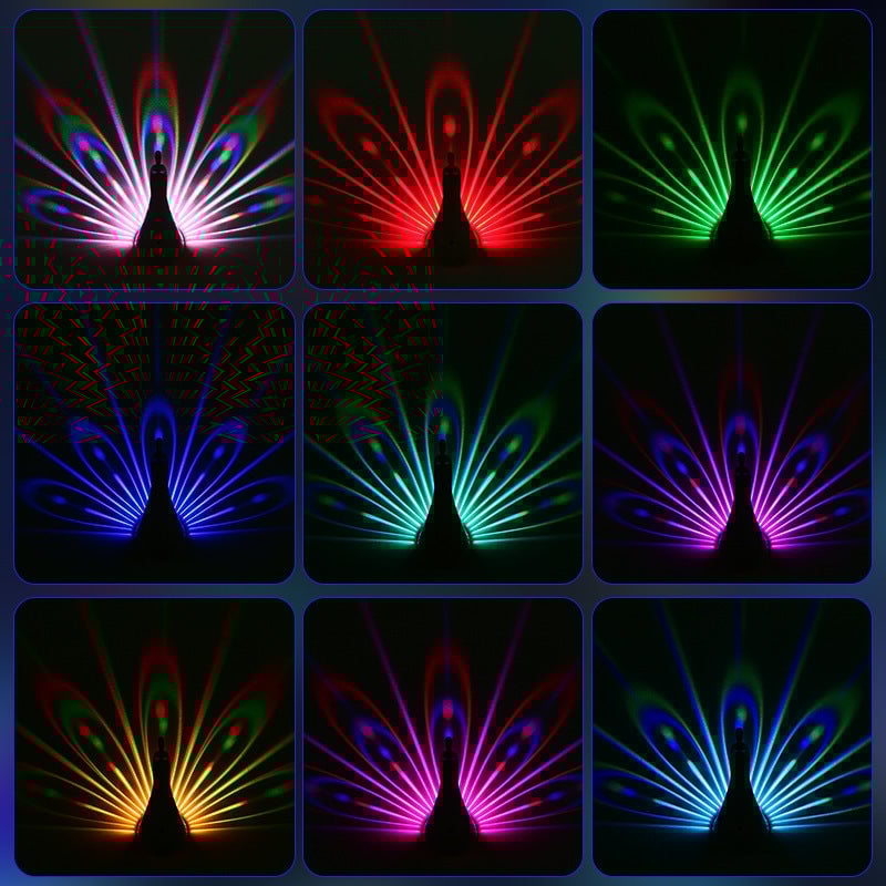 GlowPea™ - Pfau LED-Projektionslicht