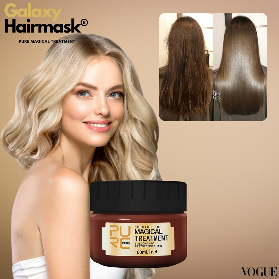 PURE™ Keratin Hair Mask | Für glänzendes & gesundes Haar In Sekunden!