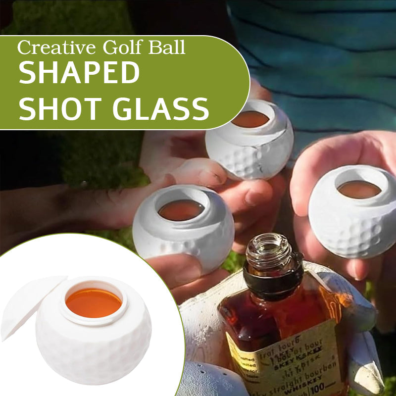 2+2 Gratis | SwingShot™ Kreatives Golfball-Schnapsglas