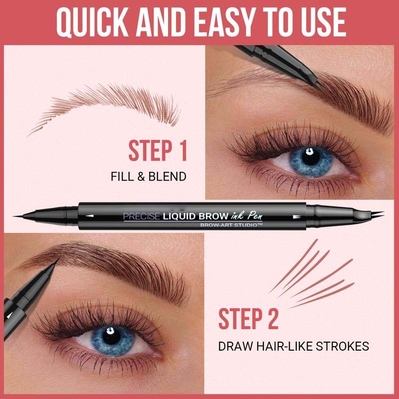 PerfectBrow Pro - 2-in-1-Augenbrauenstift mit zwei Enden | 1+1 GRATIS