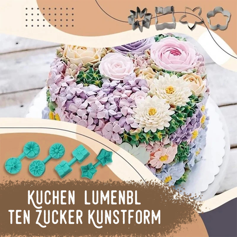 SweetPetal - Kuchen Blumenblüten-Zucker-Kunstform