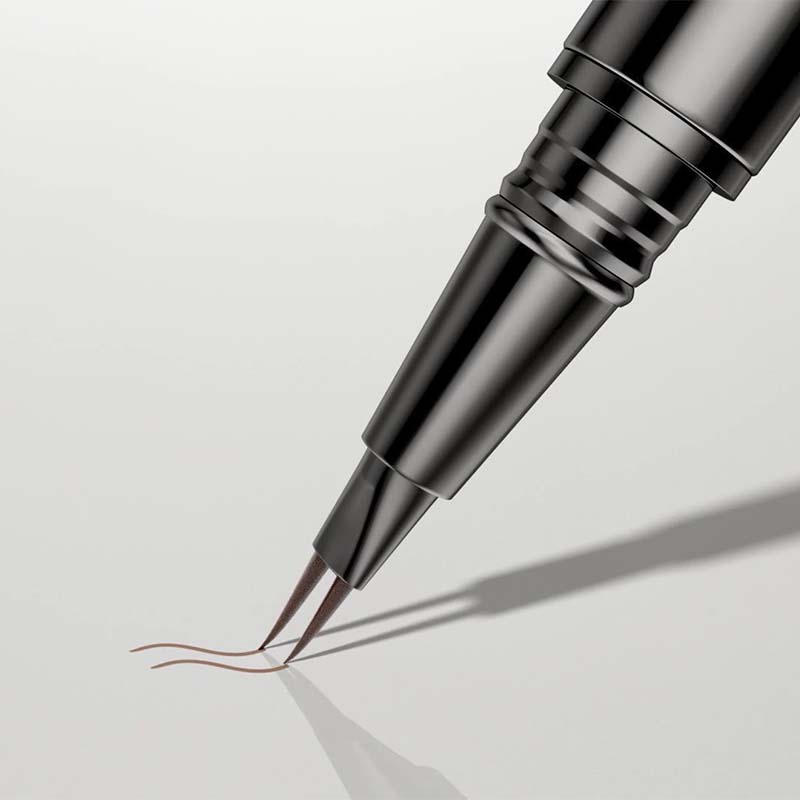 2-in-1-Augenbrauenstift mit zwei Enden und Mikrogabel-Spitze