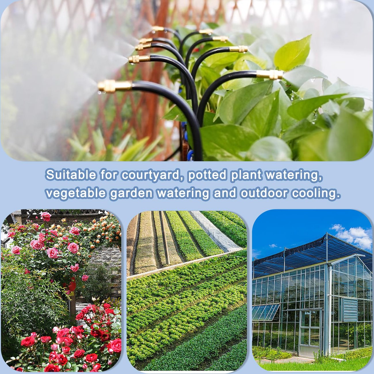 AquaFlex™ - 360° Gebogener Garten Automatisches Bewässerungssystem