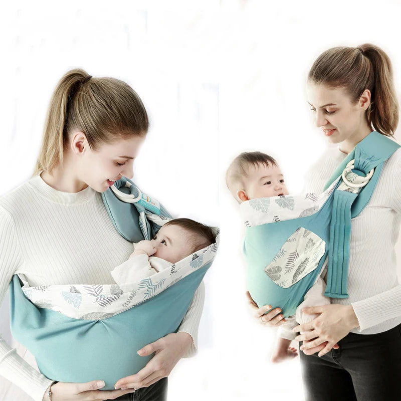Nestify™ - 2-in-1-Babytrage und Stilldecke