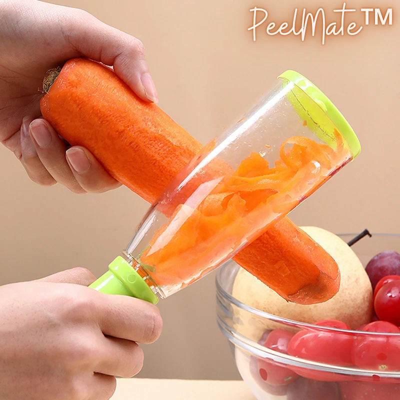 PeelMate™ | Schäler mit Auffangbehälter