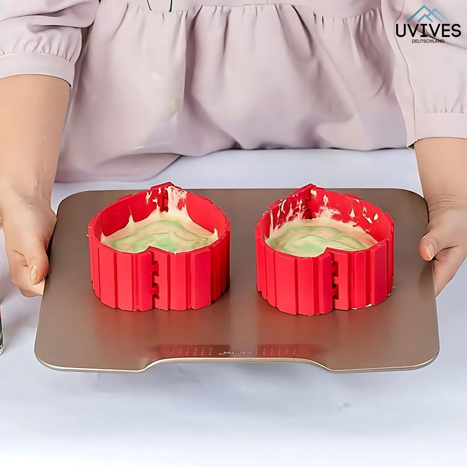 2+2 GRATIS | BakeArt™ - Silikon Kuchen Form DIY