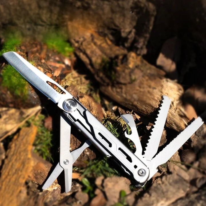 9-in-1 Multitool – Hochwertiges Klappmesser mit hoher Härte