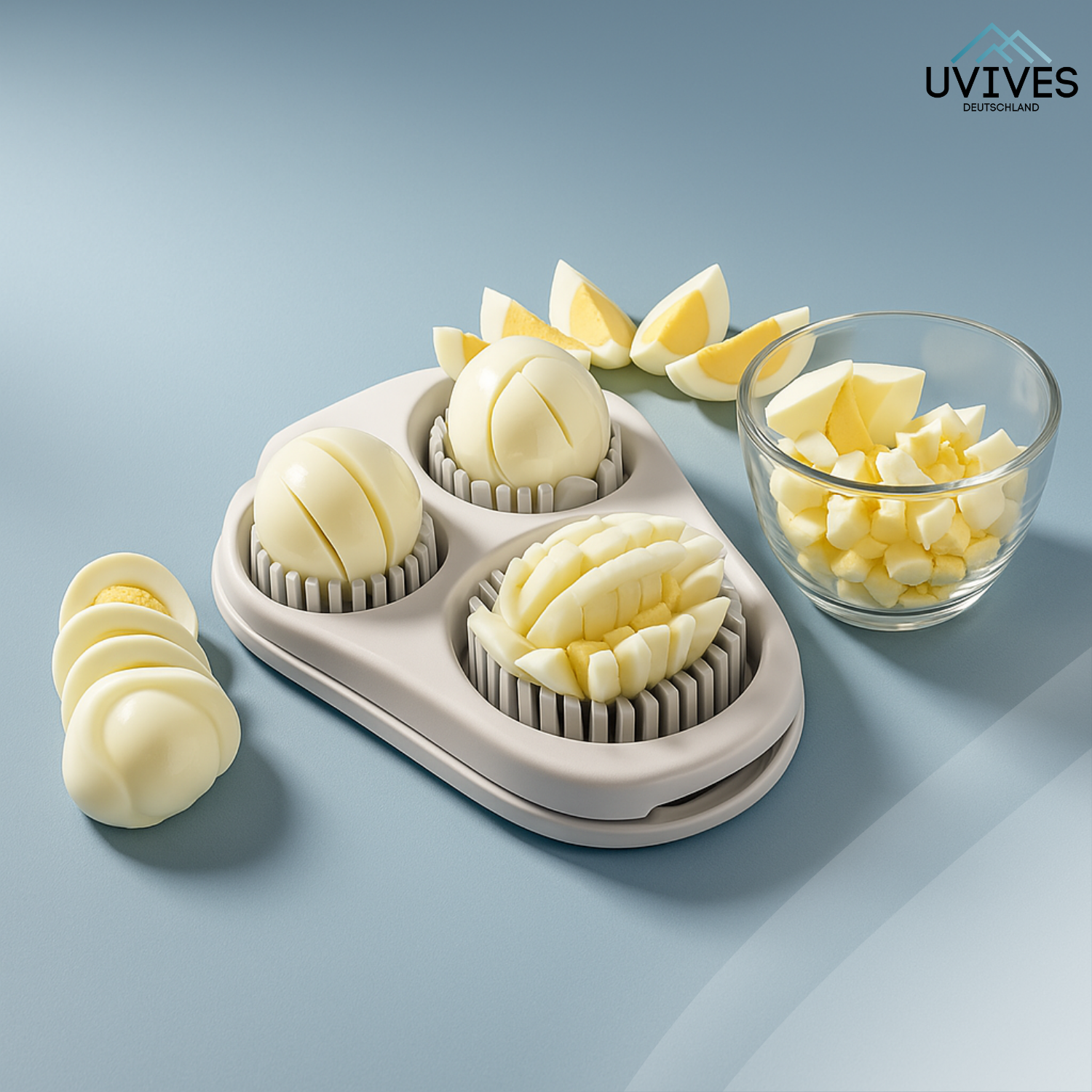 EggChop™ - Multifunktionaler 3-in-1-Eierschneider